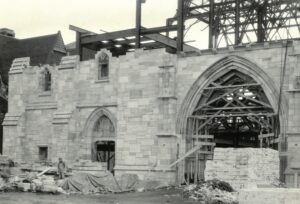 Spring 1927 mid-construction