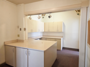 The sacristy before construction.